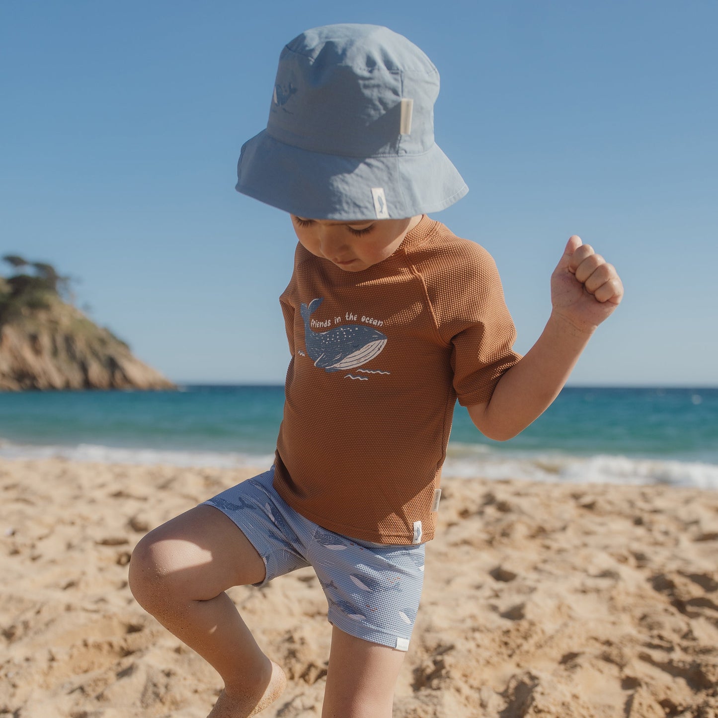 LITTLE DUTCH. Παιδικό μαγιό για αγόρια Ocean Splash