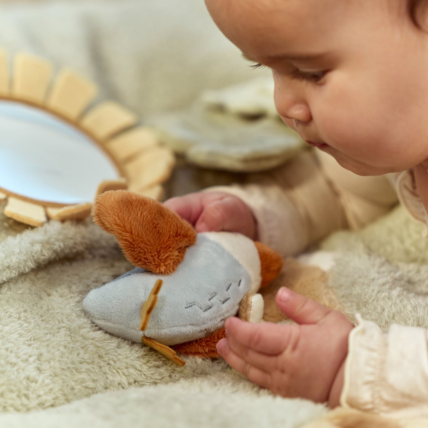 LITTLE DUTCH. Υφασμάτινο στρώμα δραστηριοτήτων Safari Friends GRS