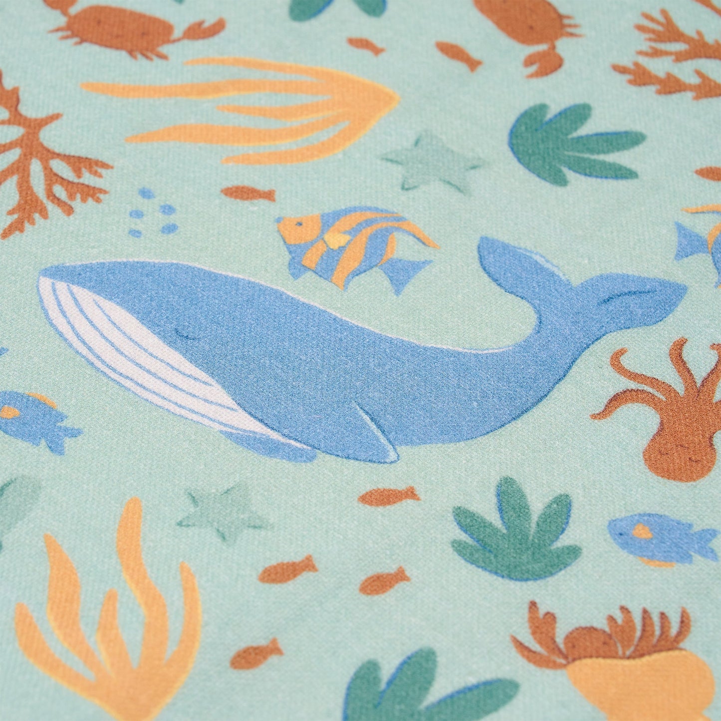 LITTLE DUTCH. Παιδικό πόντσο Ocean World Multicolour - One size