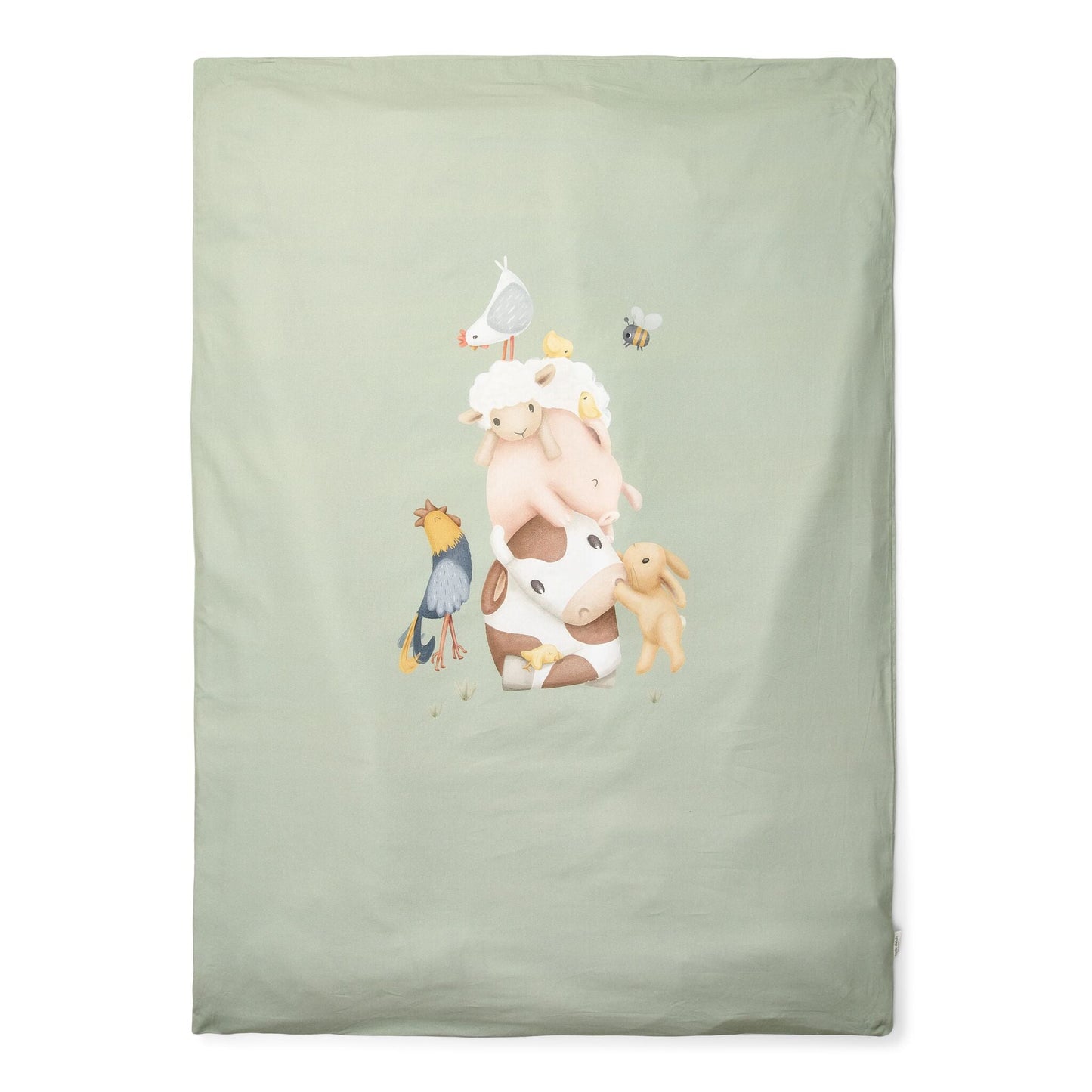 LITTLE DUTCH. Κλινοσκέπασμα Ζωάκια Little Farm 100x140