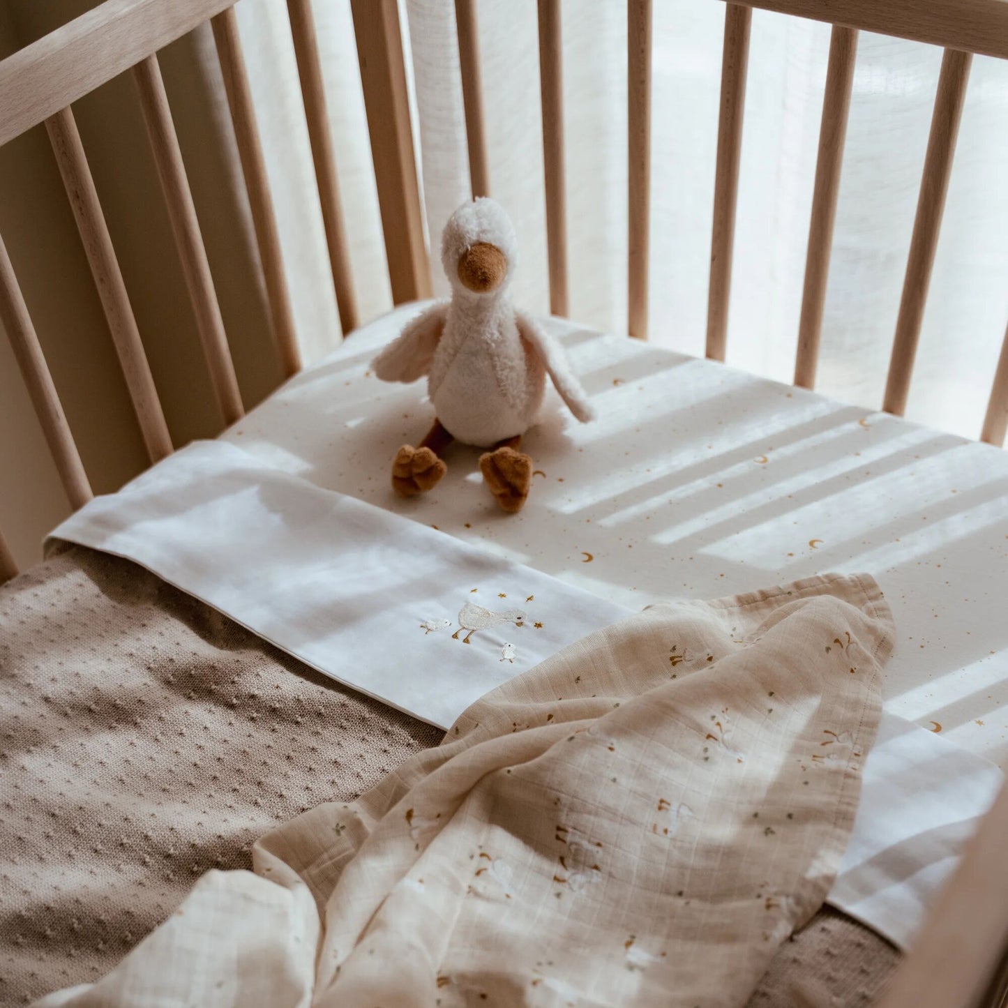 LITTLE DUTCH. Σεντόνι με λάστιχο Moon & Stars 40x80