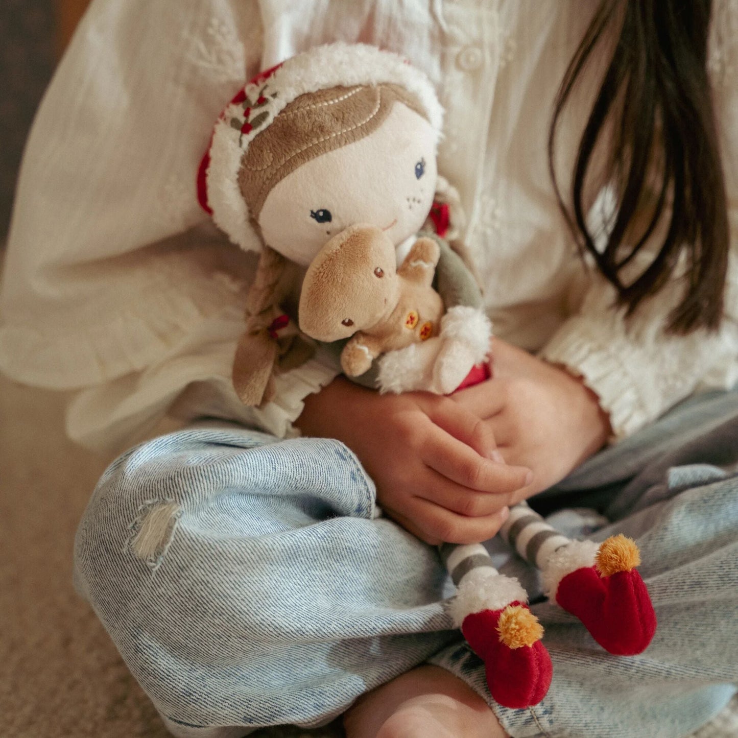 LITTLE DUTCH. Κούκλα Χριστουγεννιάτικη Rosa GRS (35 εκ.)