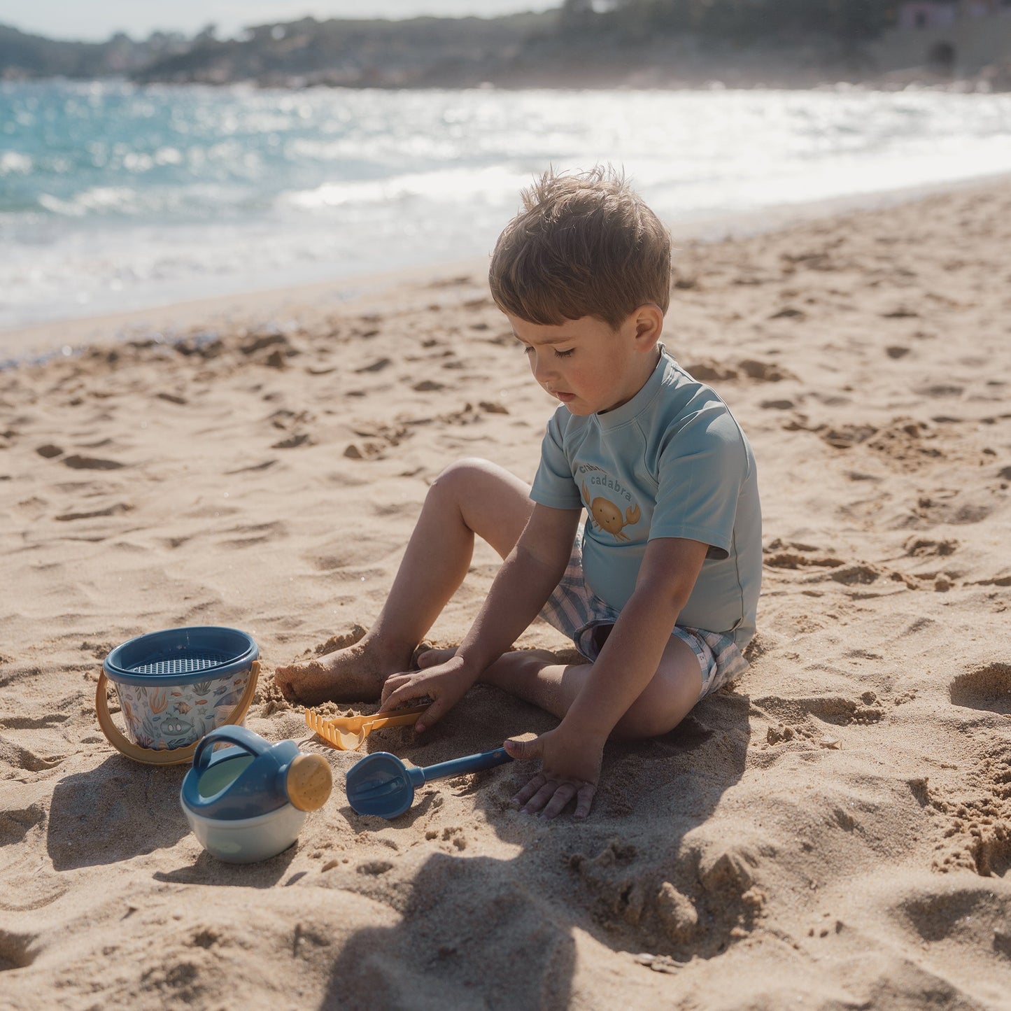 LITTLE DUTCH. Παιδικό μαγιό βερμούδα για αγόρια Ocean Surf Stripes