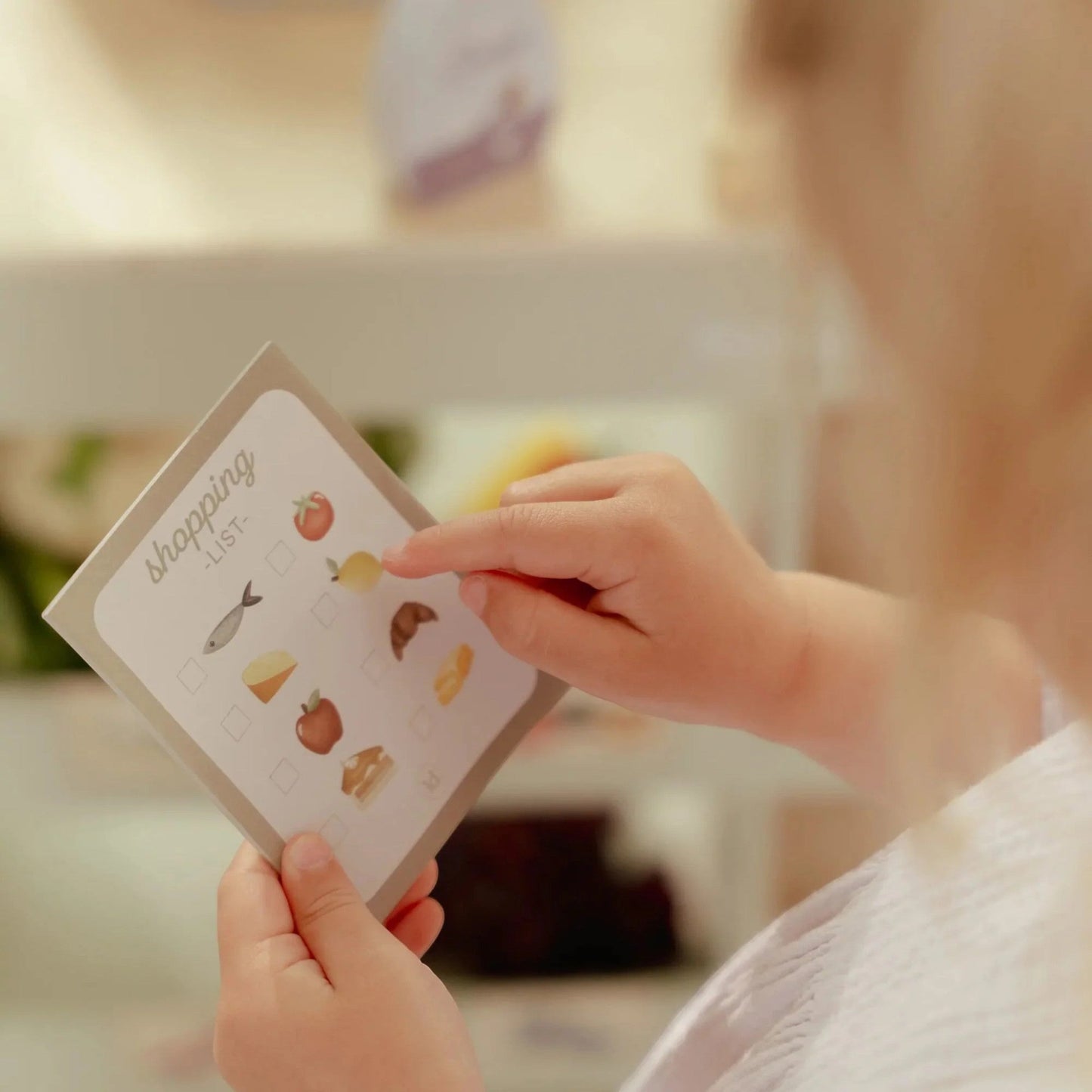 LITTLE DUTCH. Ξύλινο καροτσάκι αγορών FSC