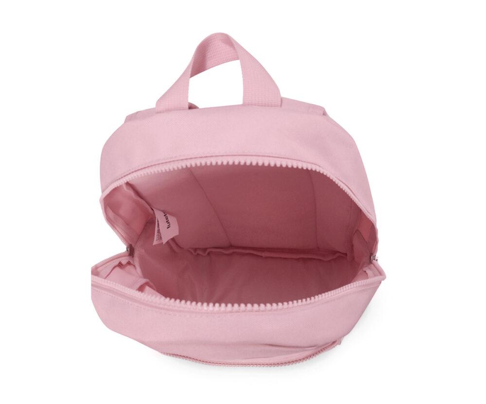 Tutete. Σακίδιο Μονόχρωμο Solid Color Pink  & Διακοσμητικά Υφασμάτινα Αυτοκόλλητα Fantasy