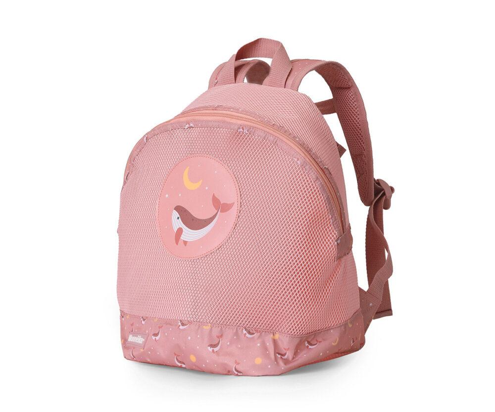 MONNËKA. Σακίδιο Παραλίας με Δίχτυ Pink Whale