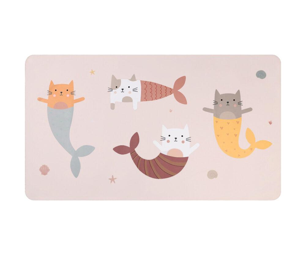 MONNËKA. Πετσέτα Θαλάσσης 160x90cm Mermaid Cats