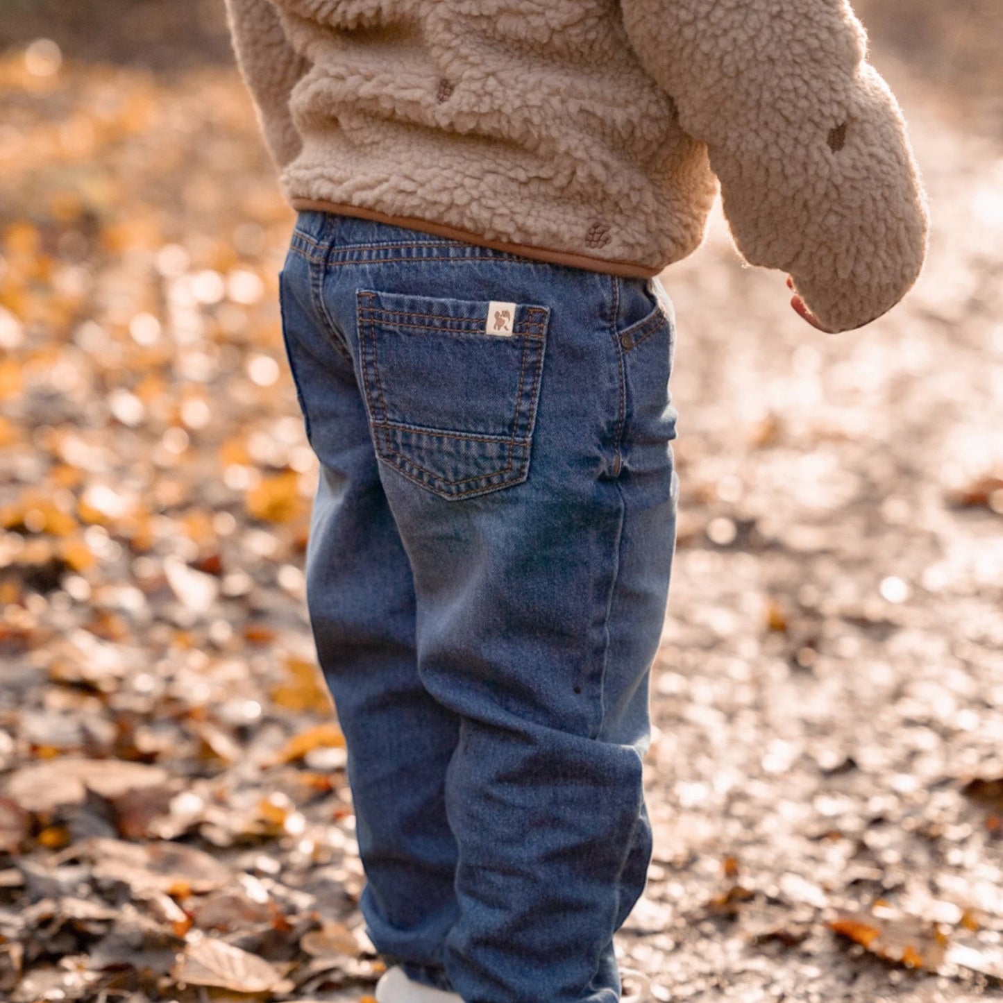 LITTLE DUTCH. Ζακέτα teddy Taupe