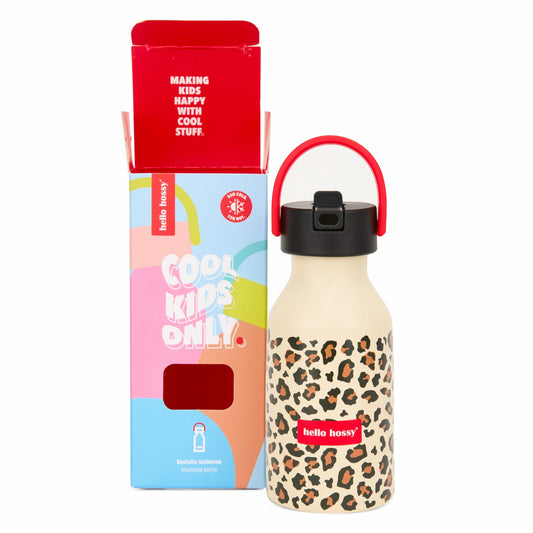 HELLO HOSSY. Παγούρι-θερμός Leopard 350ml