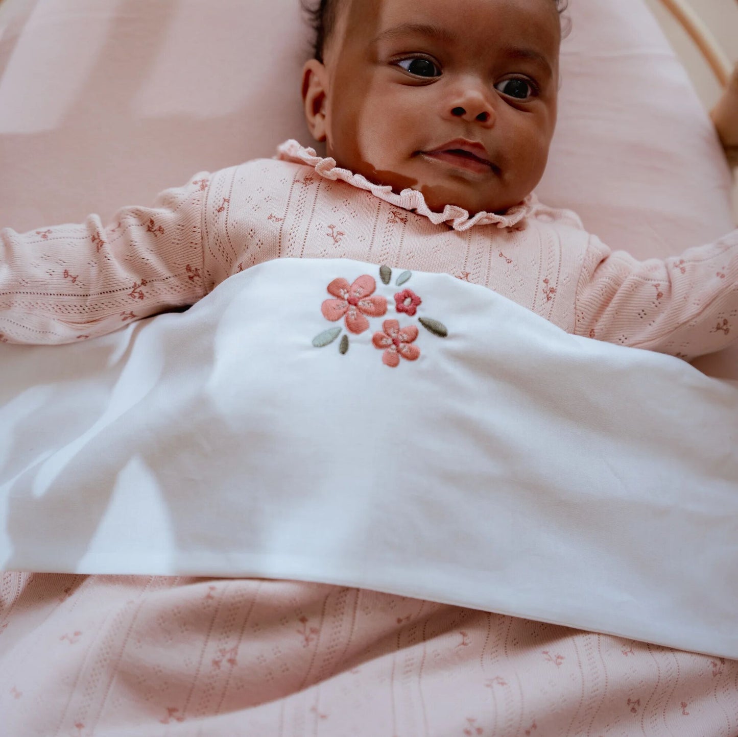 LITTLE DUTCH. Κουβέρτα καλοκαιρινή Pure Blossom 70x100