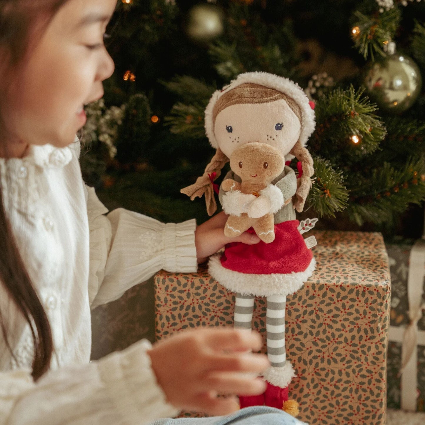 LITTLE DUTCH. Κούκλα Χριστουγεννιάτικη Rosa GRS (35 εκ.)