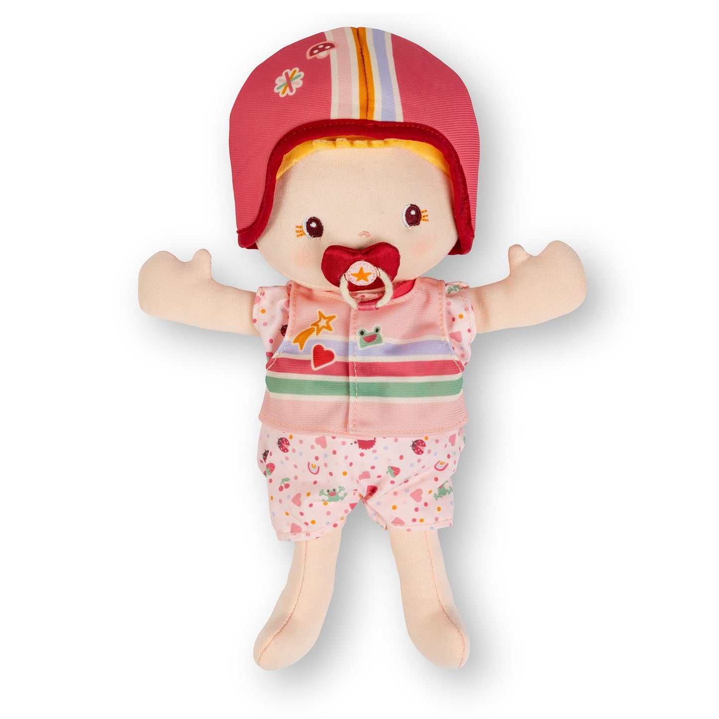 LILLIPUTIENS. Υφασμάτινη κούκλα Lena με κάθισμα ποδηλάτου