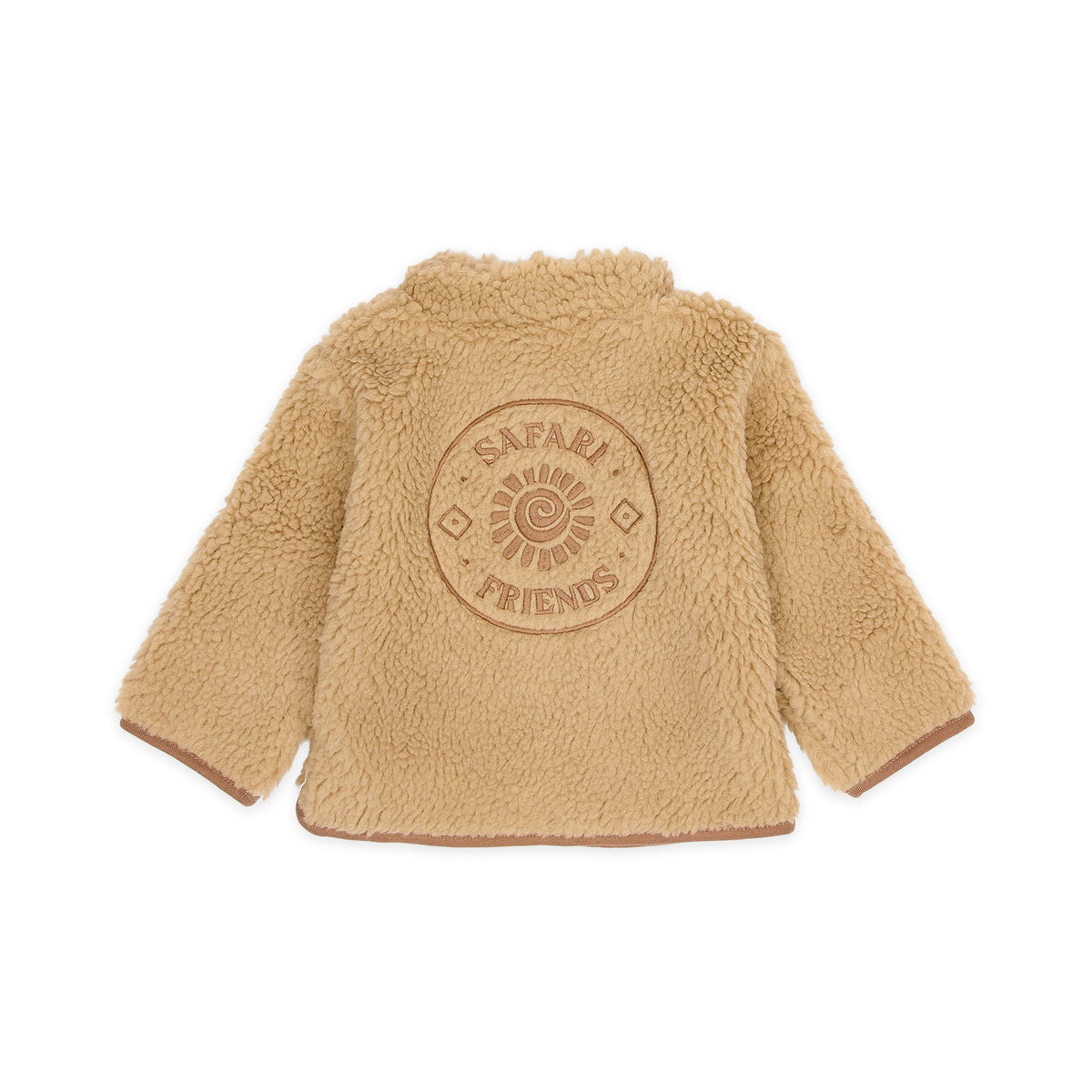 LITTLE DUTCH. Ζακέτα teddy Warm Taupe