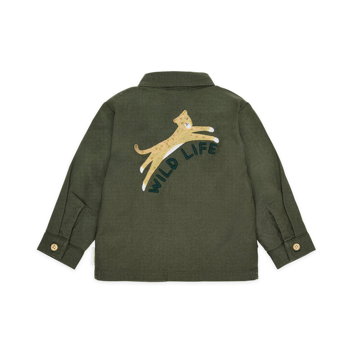 LITTLE DUTCH. Πουκάμισο Deep Olive