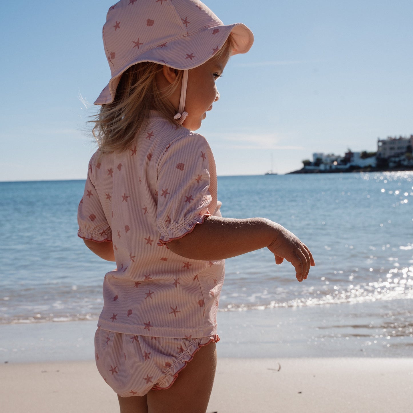 LITTLE DUTCH. Παιδικό καπέλο ήλιου Dreamy Seashells