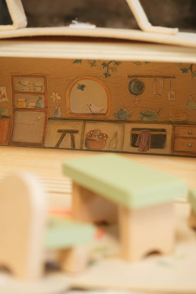 Egmont Toys. Ξύλινο Σπιτάκι με Μικρά Φιλαράκια