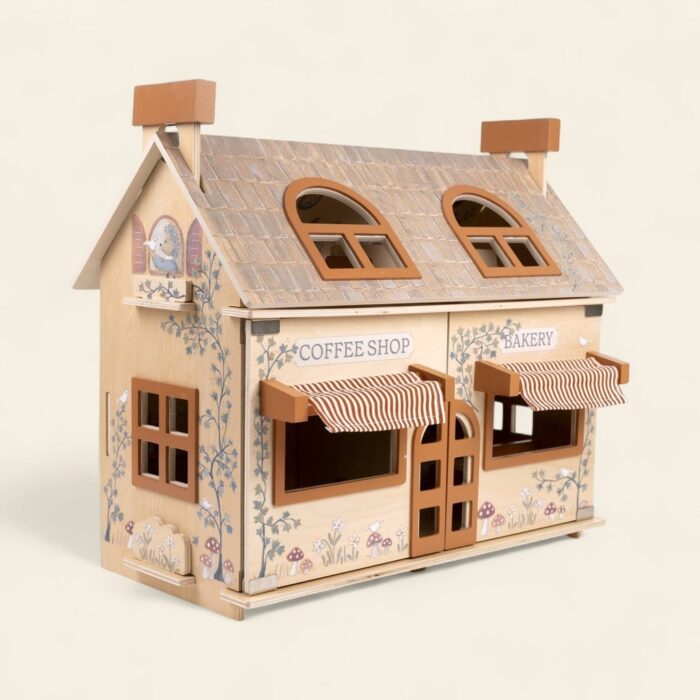 Egmont Toys. Κουκλόσπιτο Καφετέρια και Φούρνος με Μικρά Φιλαράκια και Έπιπλα