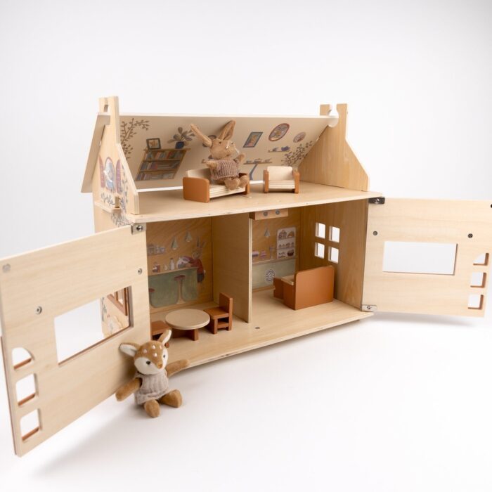 Egmont Toys. Κουκλόσπιτο Καφετέρια και Φούρνος με Μικρά Φιλαράκια και Έπιπλα