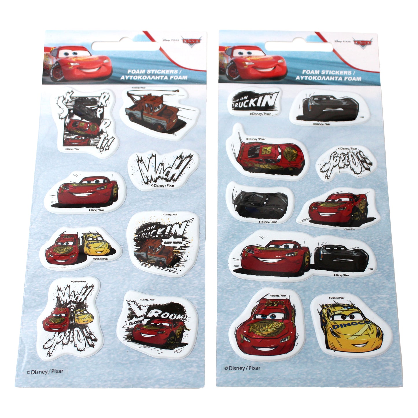 GIM. STICKER FOAM CARS
