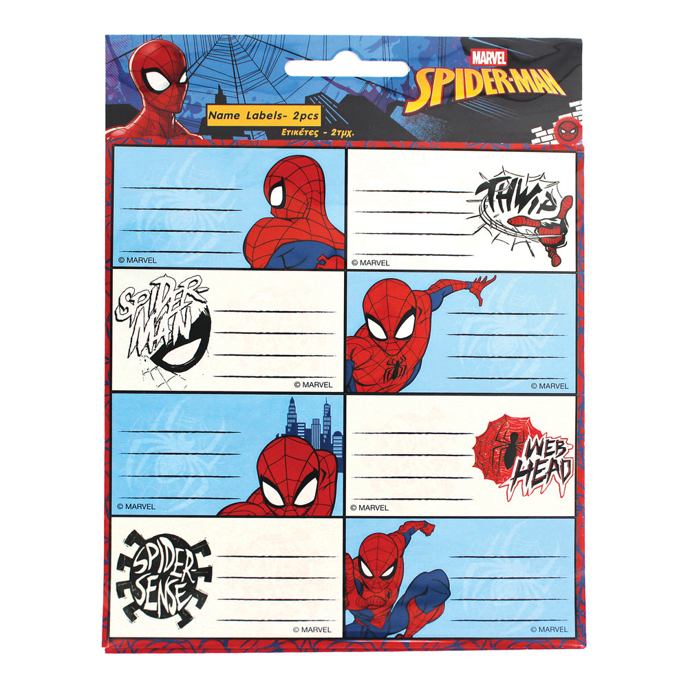 GIM. ετικετα 2TεμαX.SPIDERMAN