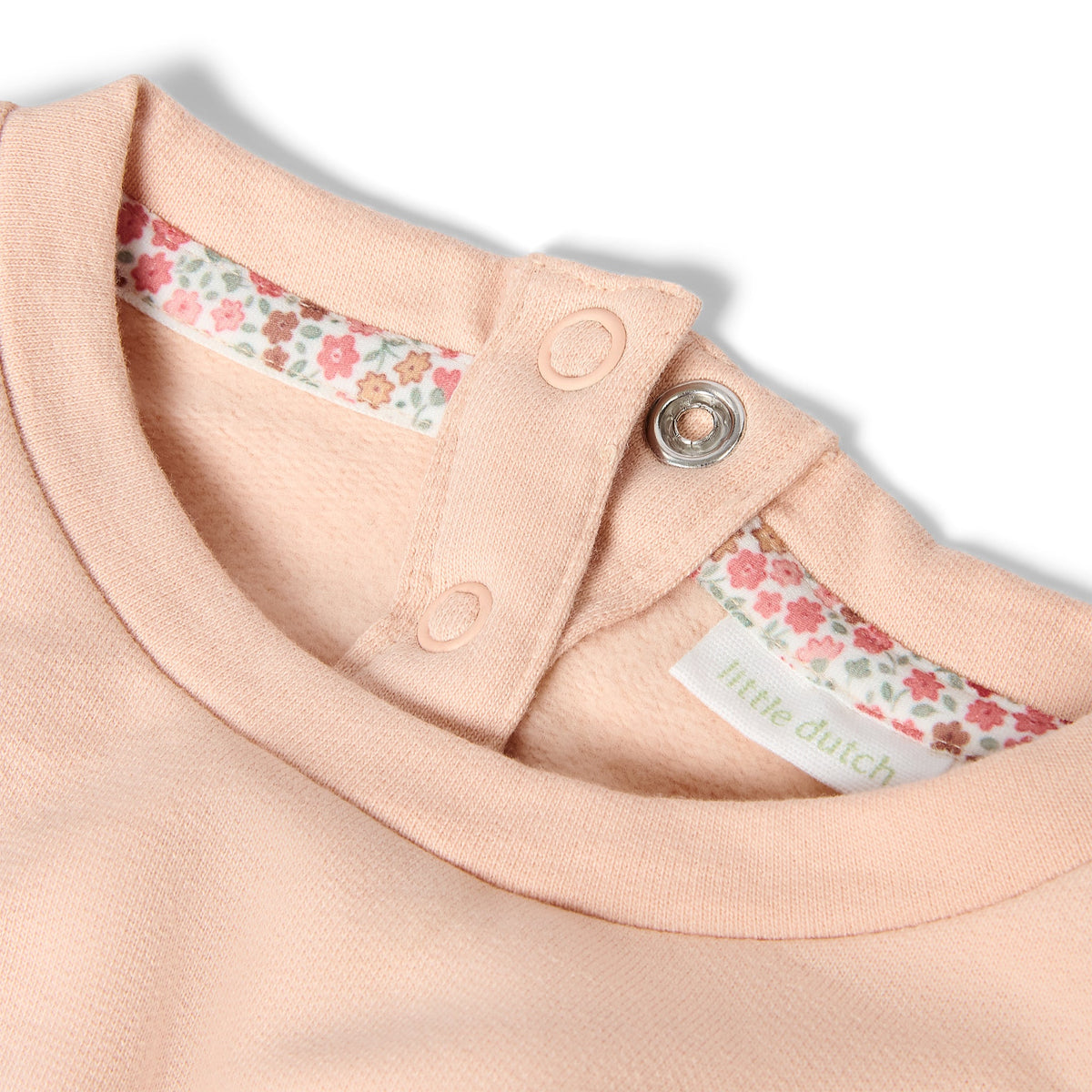 LITTLE DUTCH. Φούτερ με βολάν Blush Pink