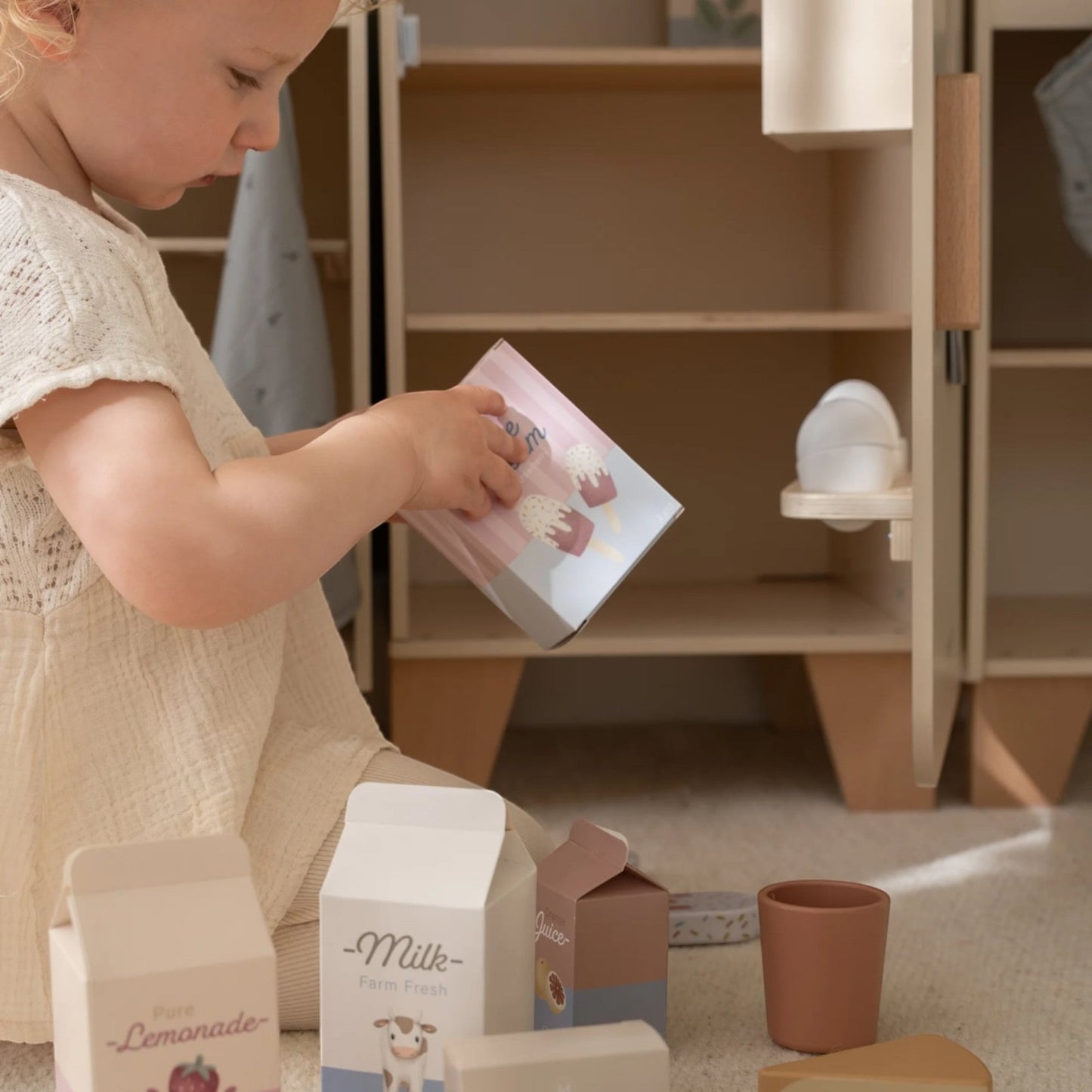 LITTLE DUTCH. Ξύλινο ψυγείο FSC Limited Edition