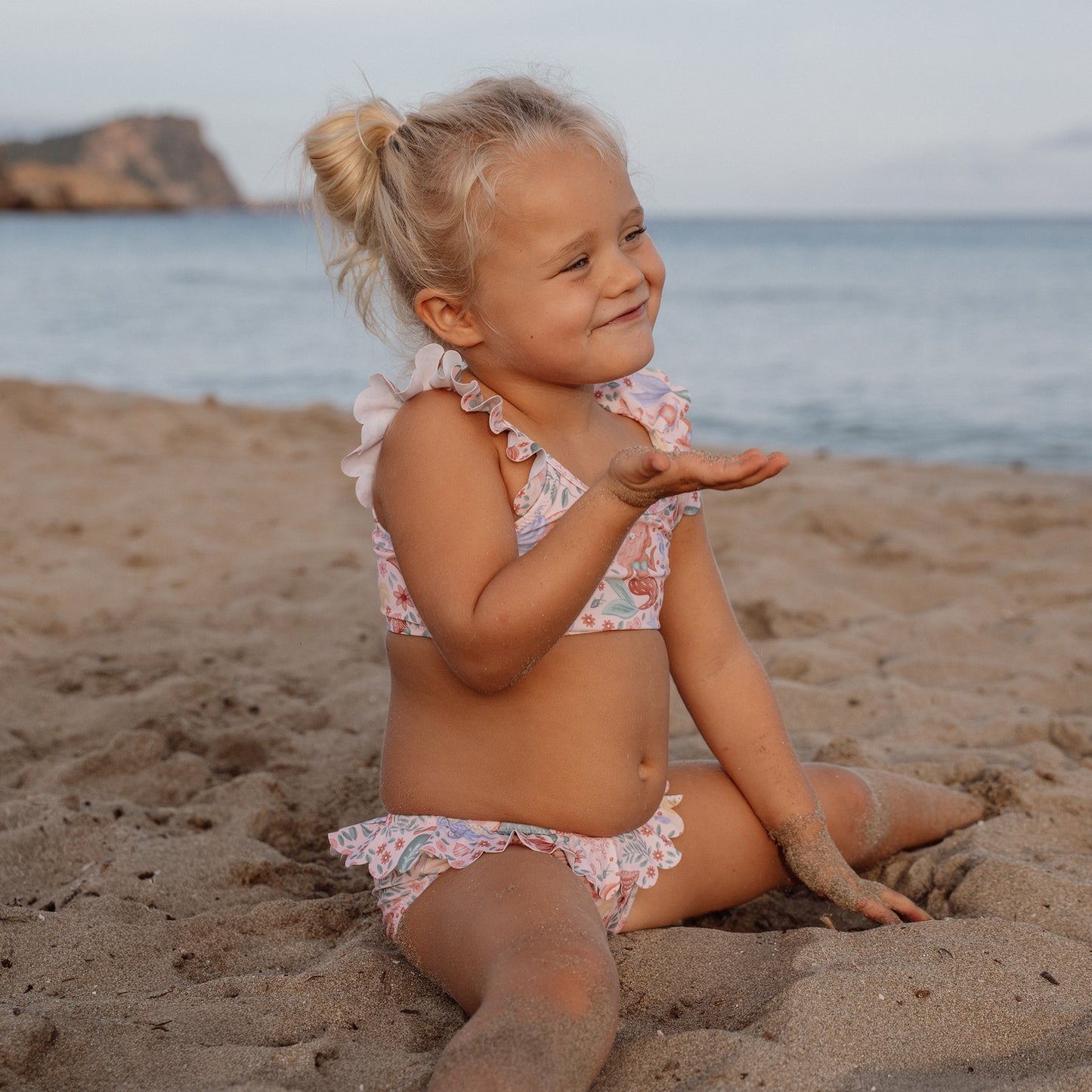 LITTLE DUTCH. Παιδικό σετ μπικίνι με βολάν Dreamy Mermaid