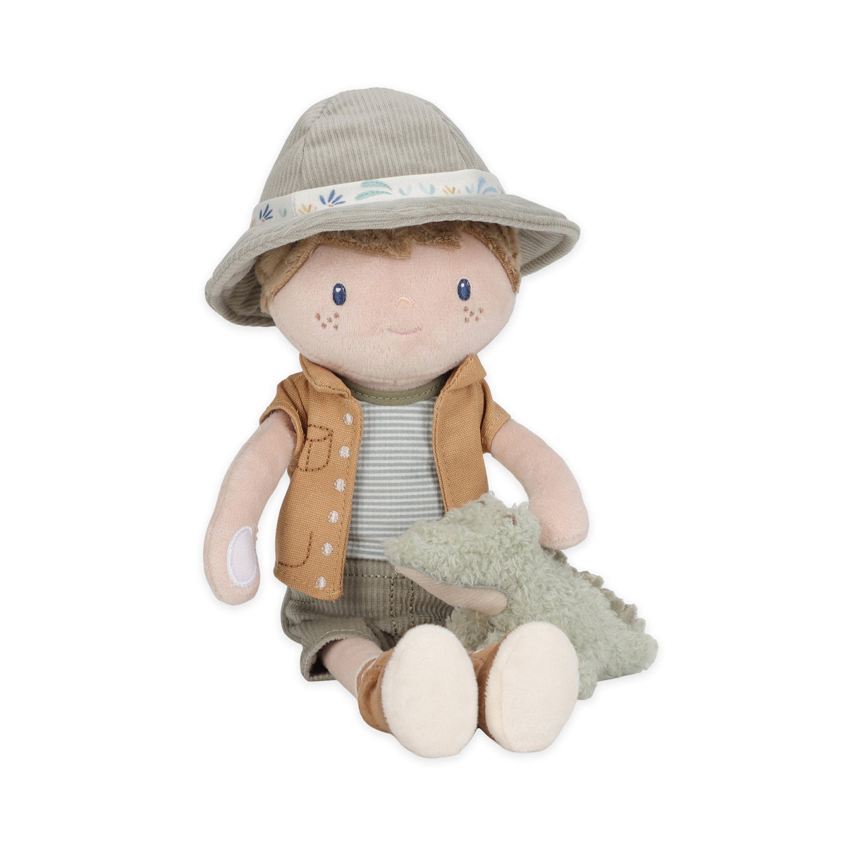 LITTLE DUTCH. Υφασμάτινη κούκλα Ranger Jim Safari Friends GRS