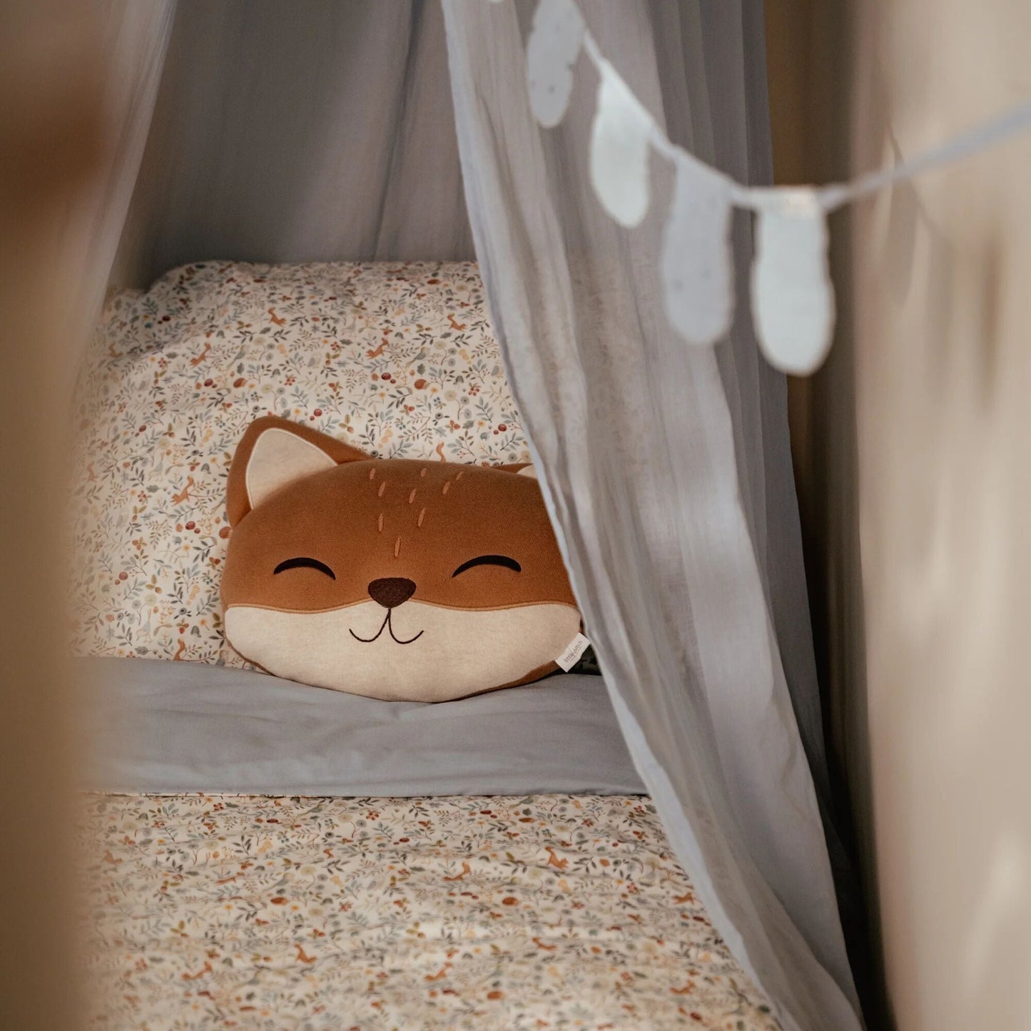 LITTLE DUTCH. Μαξιλάρι πλεκτό Αλεπού Forest Friends