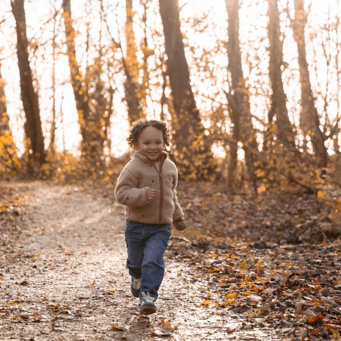 LITTLE DUTCH. Ζακέτα teddy Taupe