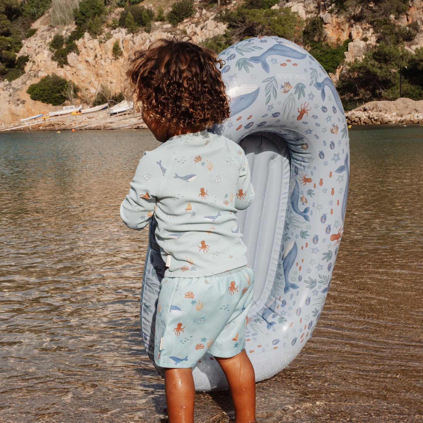 LITTLE DUTCH. Παιδικό μαγιό βερμούδα για αγόρια Ocean Friends