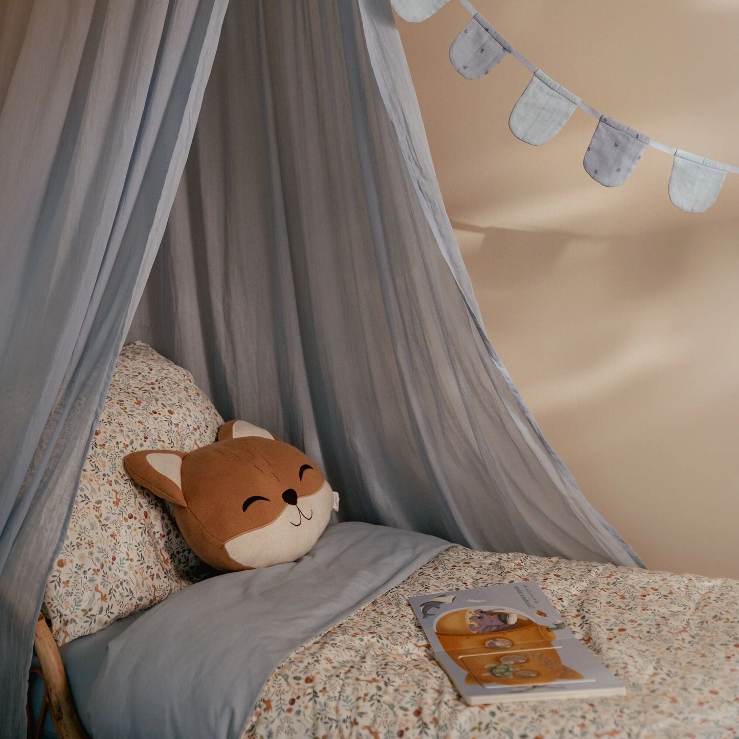 LITTLE DUTCH. Μαξιλάρι πλεκτό Αλεπού Forest Friends