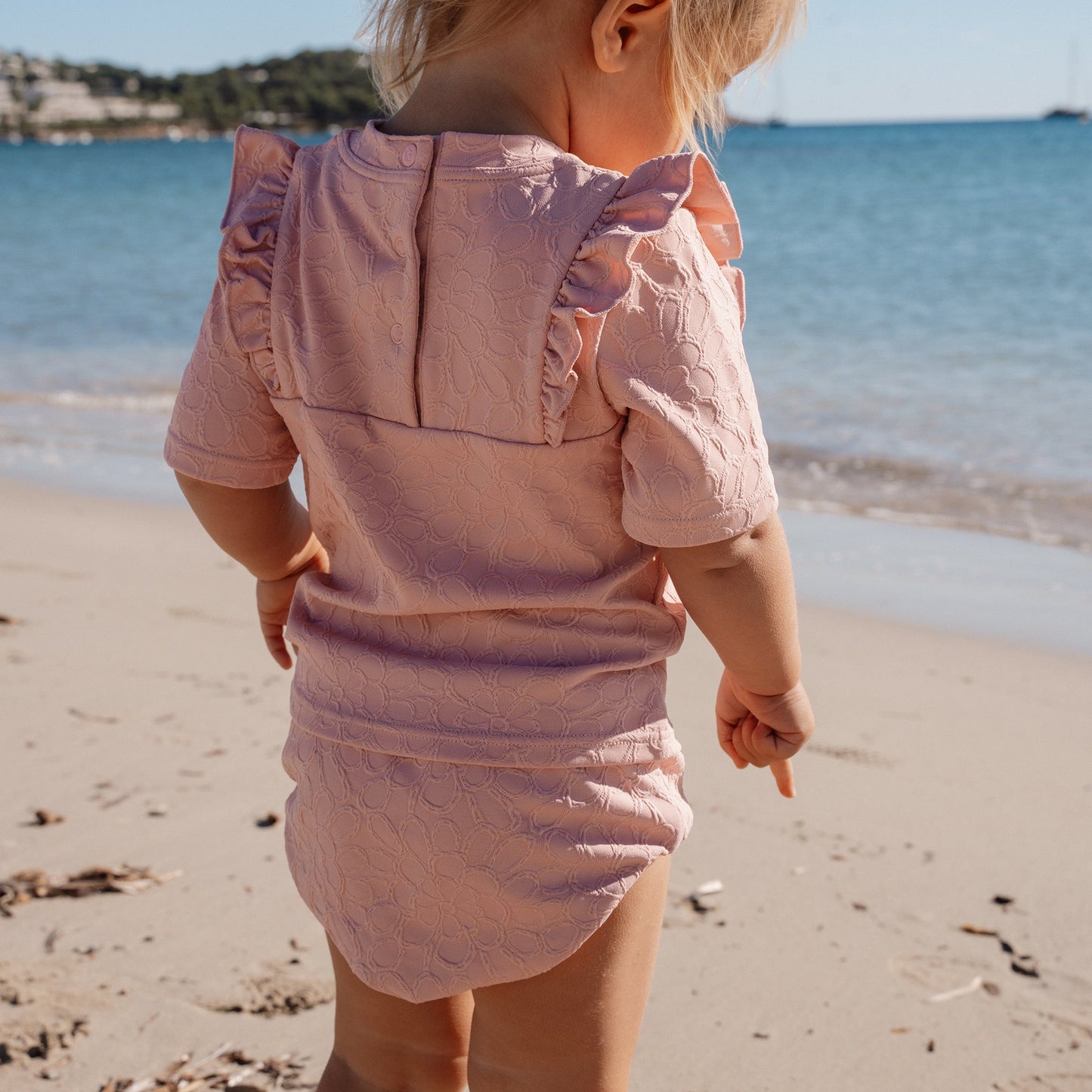 LITTLE DUTCH. Μαγιό πάνα Dreamy Pink Rose