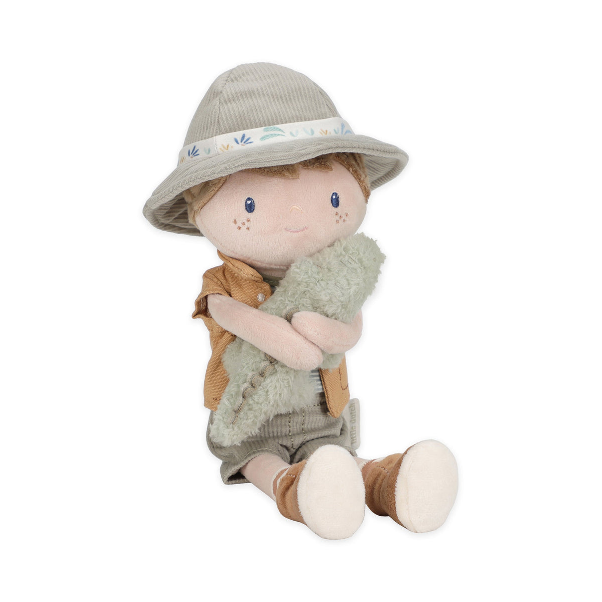 LITTLE DUTCH. Υφασμάτινη κούκλα Ranger Jim Safari Friends GRS