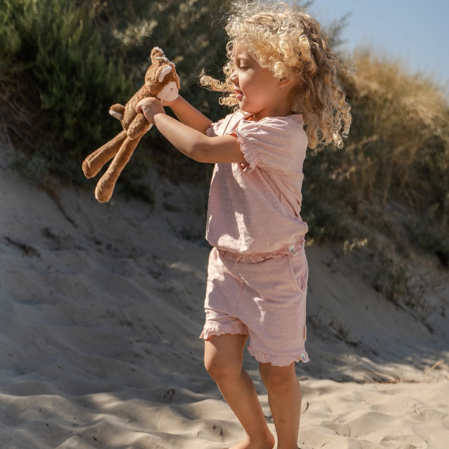 LITTLE DUTCH. Παντελονάκι κοντό Fairy Pink