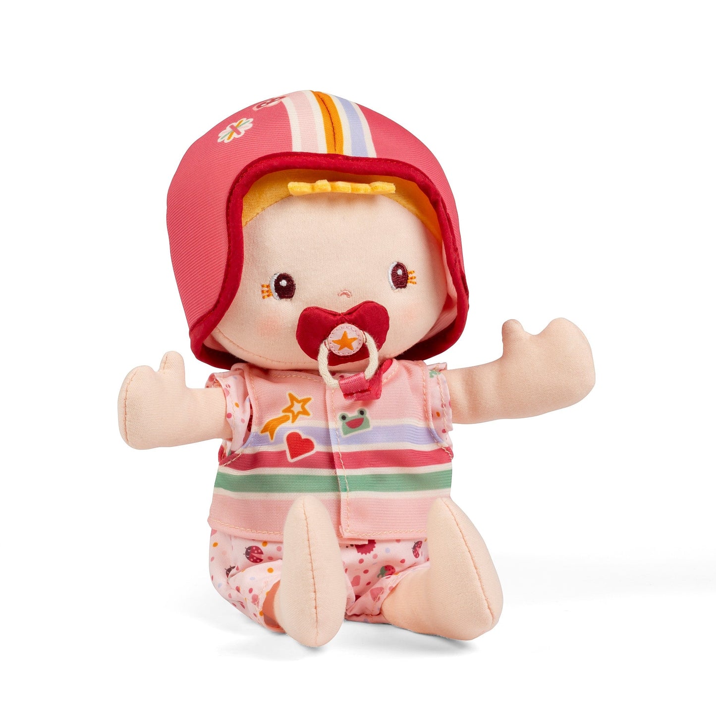 LILLIPUTIENS. Υφασμάτινη κούκλα Lena με κάθισμα ποδηλάτου