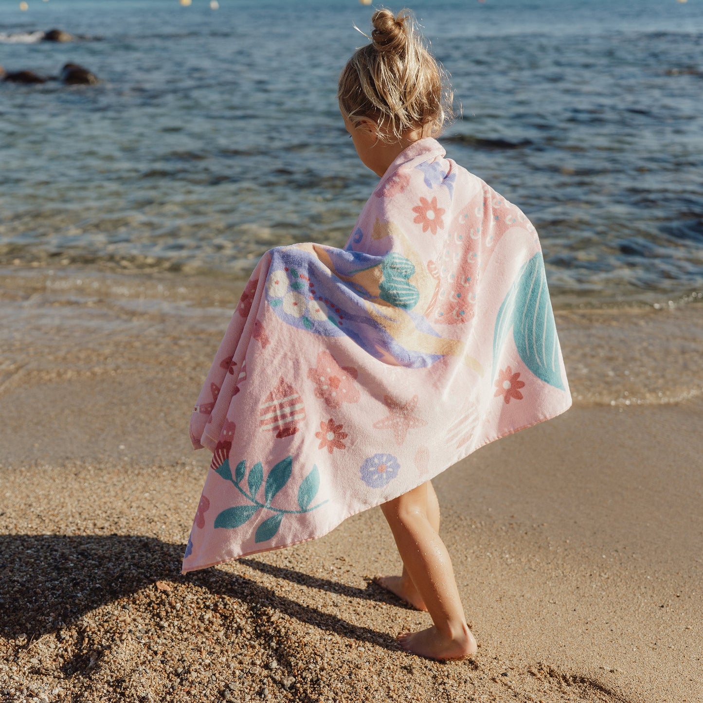 LITTLE DUTCH. Πετσέτα θαλάσσης Dreamy Mermaid Multicolour - 60x120