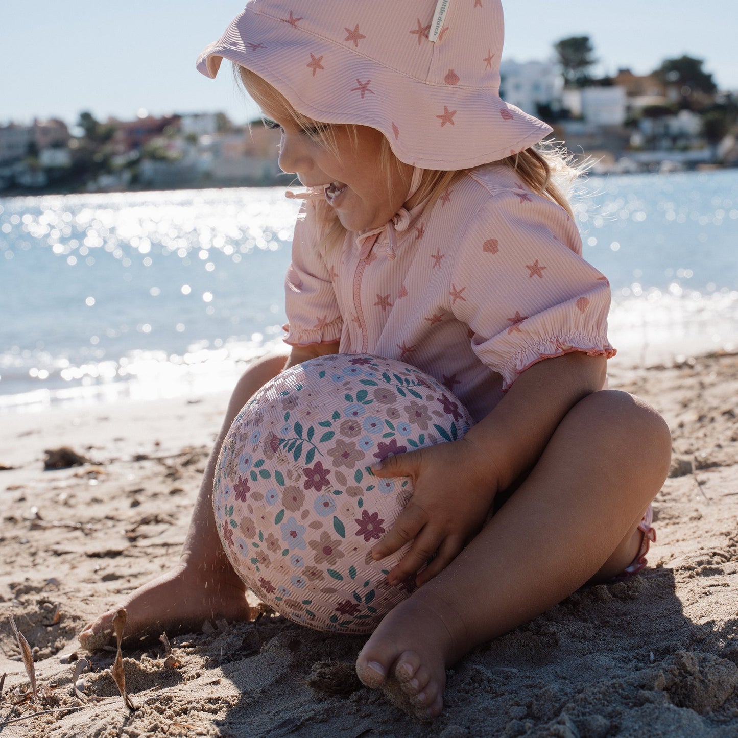 LITTLE DUTCH. Μπλουζάκι κοντομάνικο με προστασία UV Dreamy Seashells