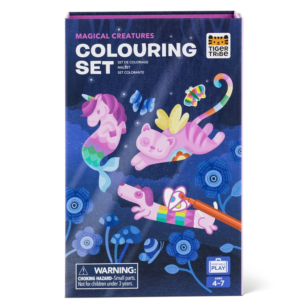 TIGER TRIBE. ΣΕΤ ΔΡΑΣΤΗΡΙΟΤΗΤΩΝ – Colouring Set Magical Creatures