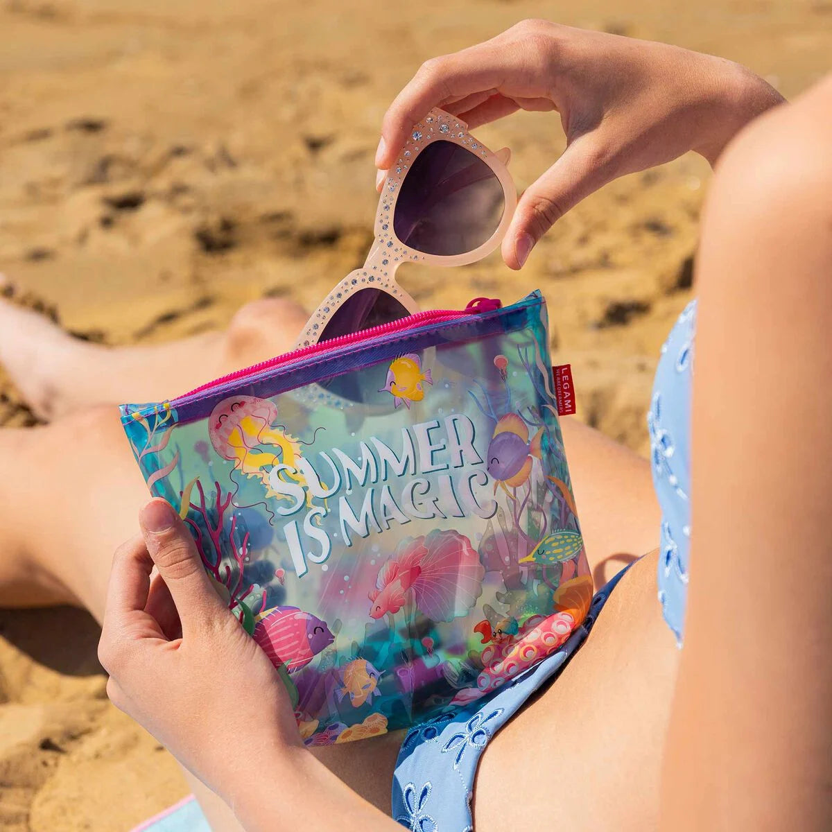Legami. Summer is Magic Beach Pouch