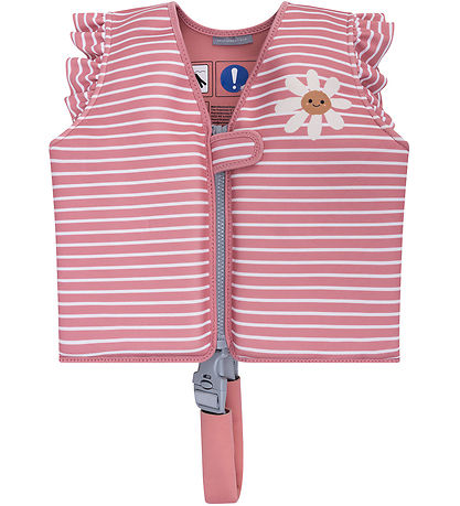Swim Essentials: Σωσίβιο γιλέκο κολύμβησης με ιμάντα ασφαλείας για παιδιά 3-6 ετών " Daisy Flower "