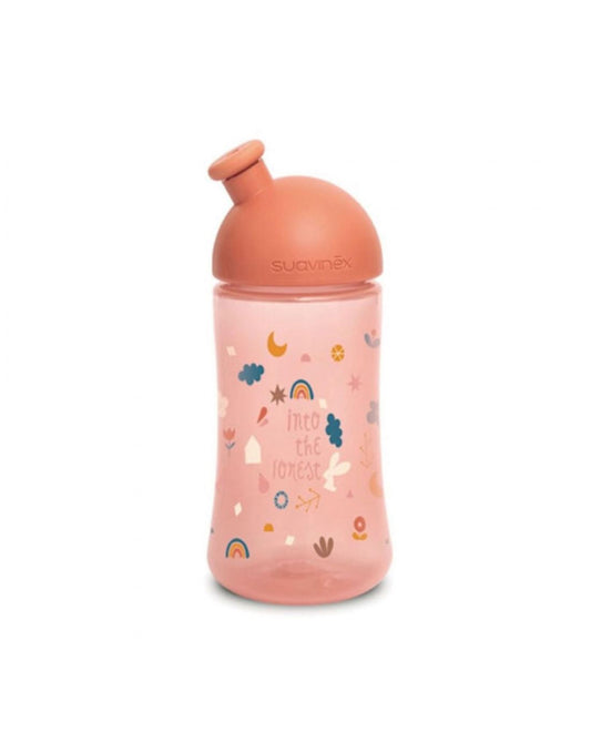 Suavinex. Παγούρι Εκπαιδευτικό Sporty Spout 270ml Forest Pink