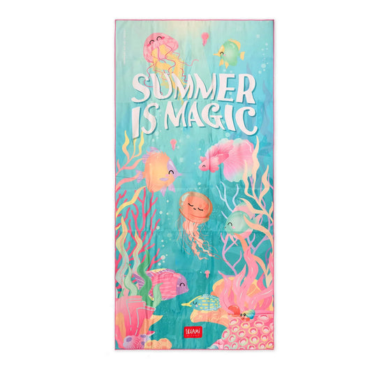 Legami. Summer is Magic Beach Towel