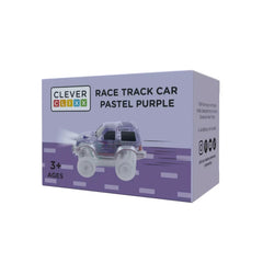 Cleverclixx. Race Track Car Pastel Purple | 1 Piece
