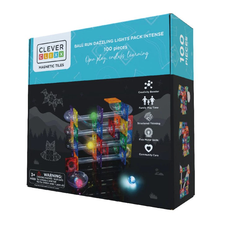 Cleverclixx. Ball Run Dazzling Lights Pack 100 κομμάτια
