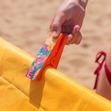 Legami. Set of 2 Beach Towel Clips - Tropicana Dream - Beach Towel Clips