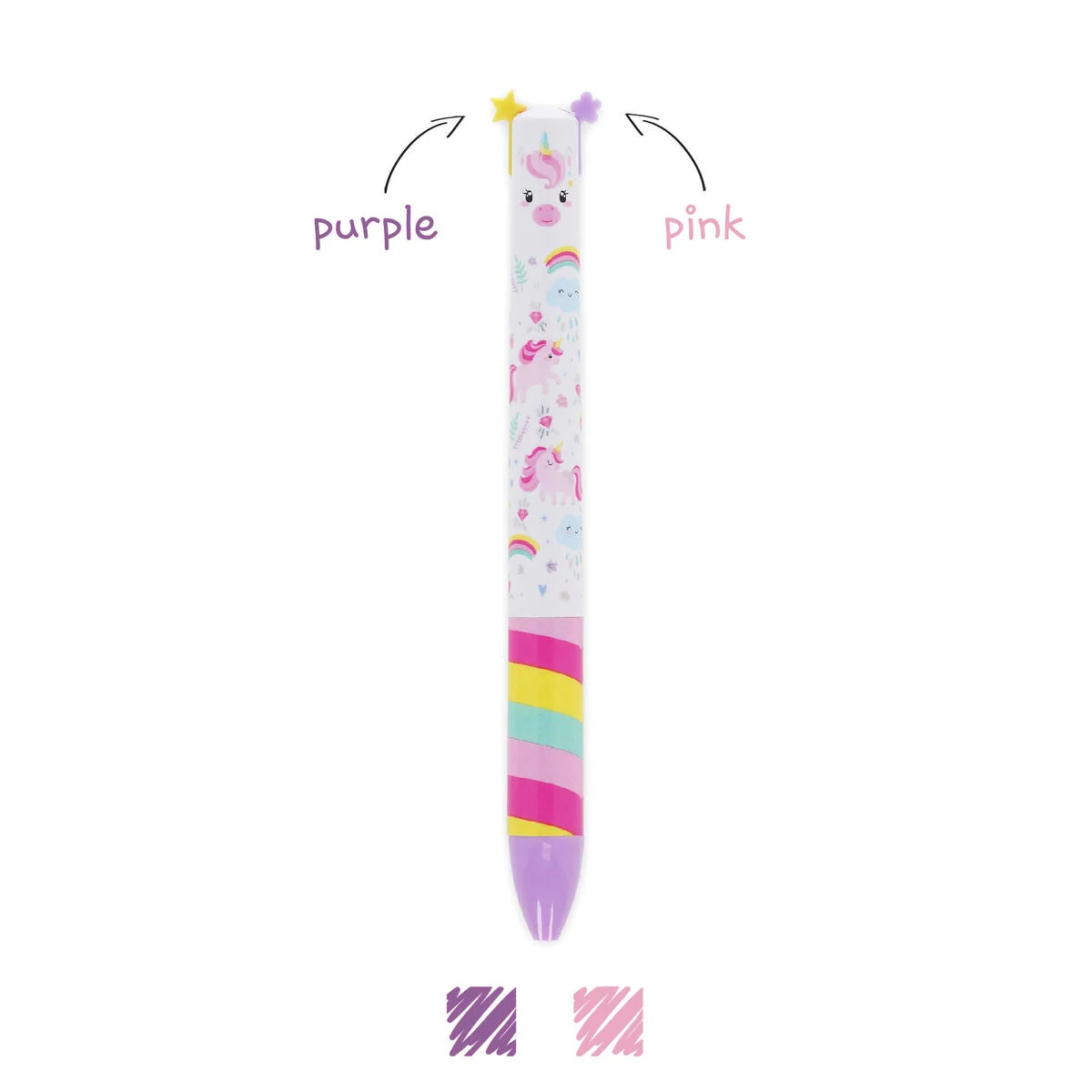 LEGAMI Στυλό Δύο Χρωμάτων Click & Clack Unicorn