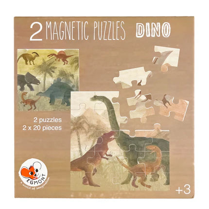 Egmont Toys.Μαγνητικό παζλ Δεινόσαυροι