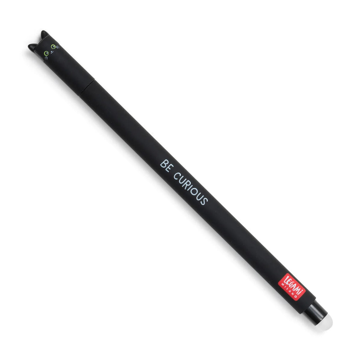 Legami "Be Curious" Kitty Erasable Gel Pen - Erasable Pen