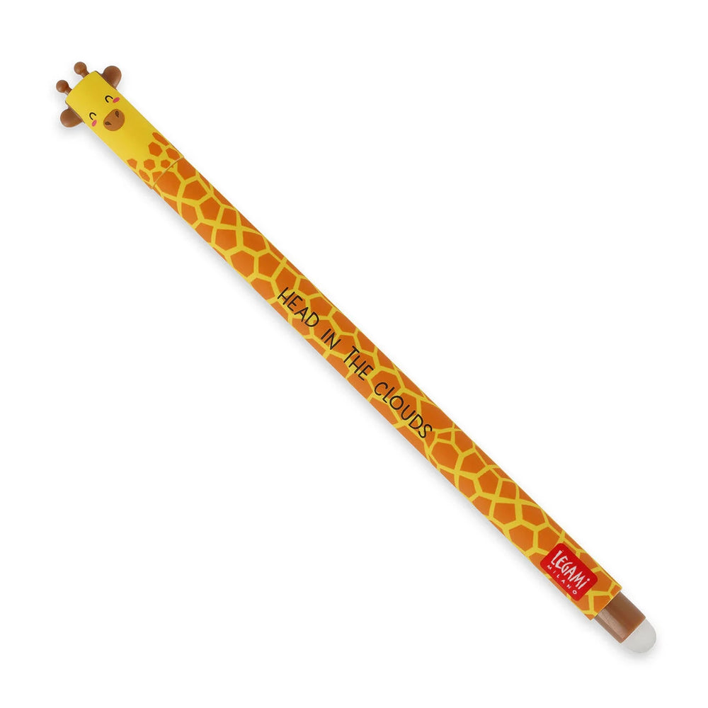 Legami "Head In The Clouds" Giraffe Erasable Gel Pen - Erasable Pen